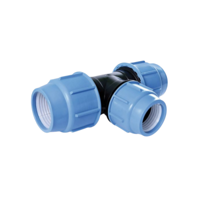 Raccordo tee femmina per polietilene in serie Blue Seal ø50x1"1/2"ø50