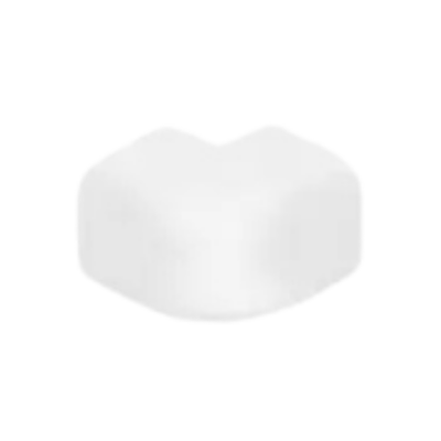Raccordo angolo esterno in pvc per condizionamento 65x50