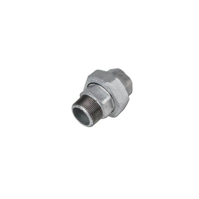Bocchettone diritto maschio femmina zincato 1/2"