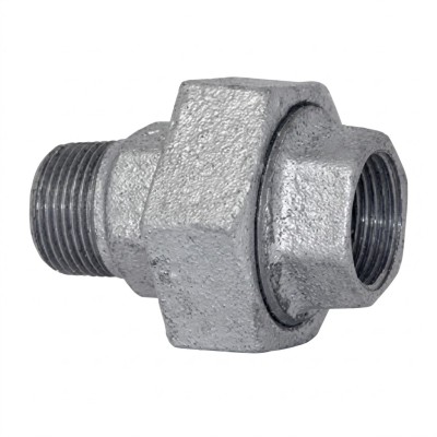 Bocchettone maschio femmina ottone giallo 1/2"