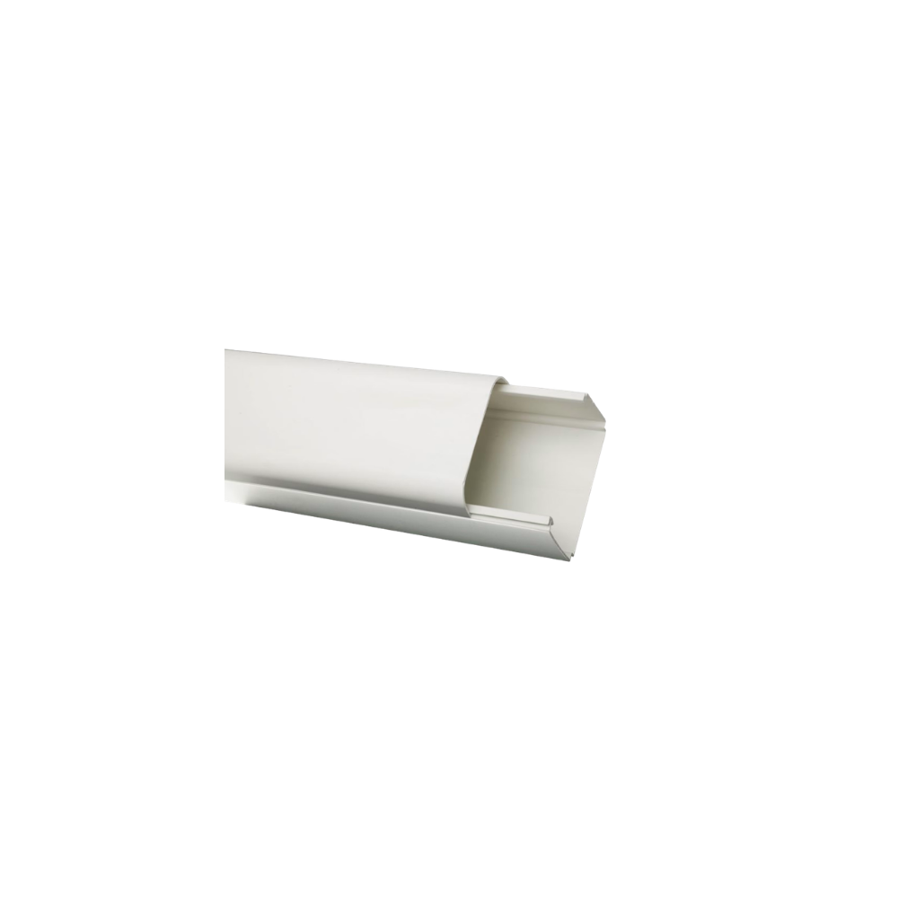 Canalina per condizionamento in pvc con coperchio 65x50