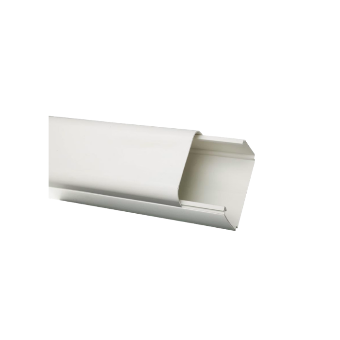 Canalina per condizionamento in pvc con coperchio 65x50