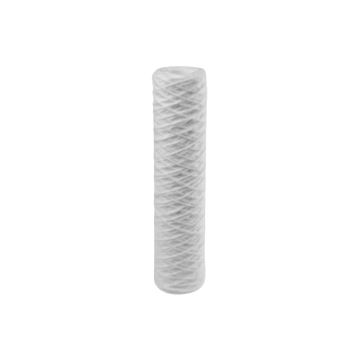Cartuccia in filo avvolto in cotone filtrante 7"
