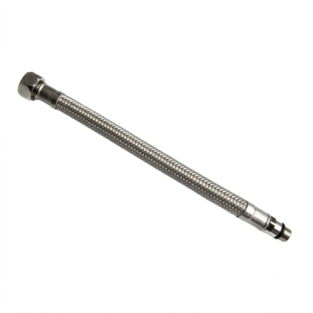 Flessibile inox monoforo M10 Femmina Cm 35 3/8"