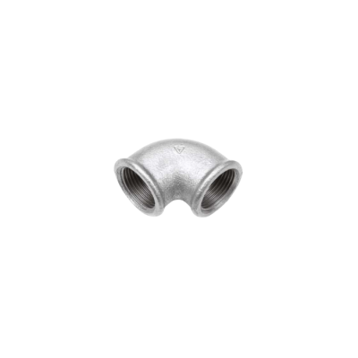 Raccordo curvo gomito 90° Femmina Femmina zincato 4"
