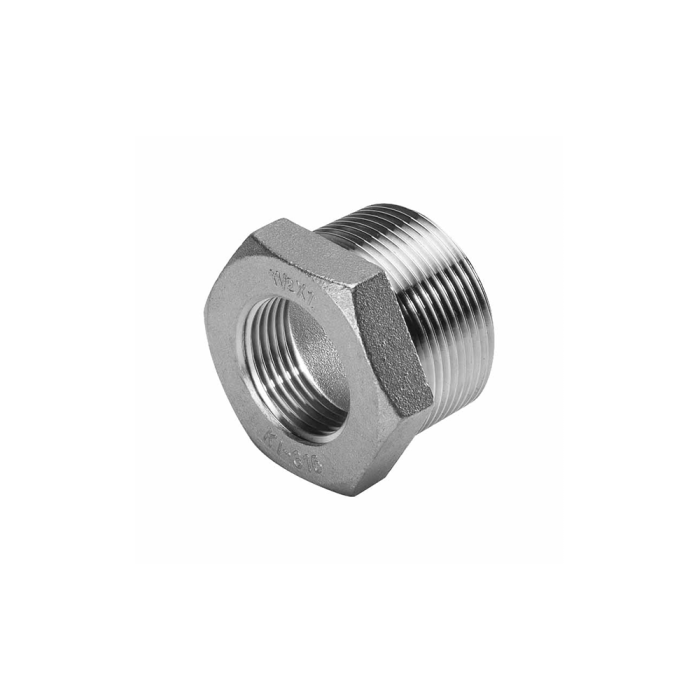 Riduzione maschio femmina 1" X 3/4" ACCIAIO CROMATO