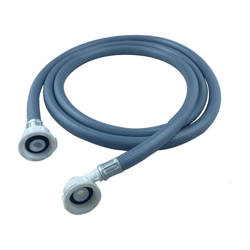 Tubo carico lavatrice con curva femmina femmina 3/4" Cm 200