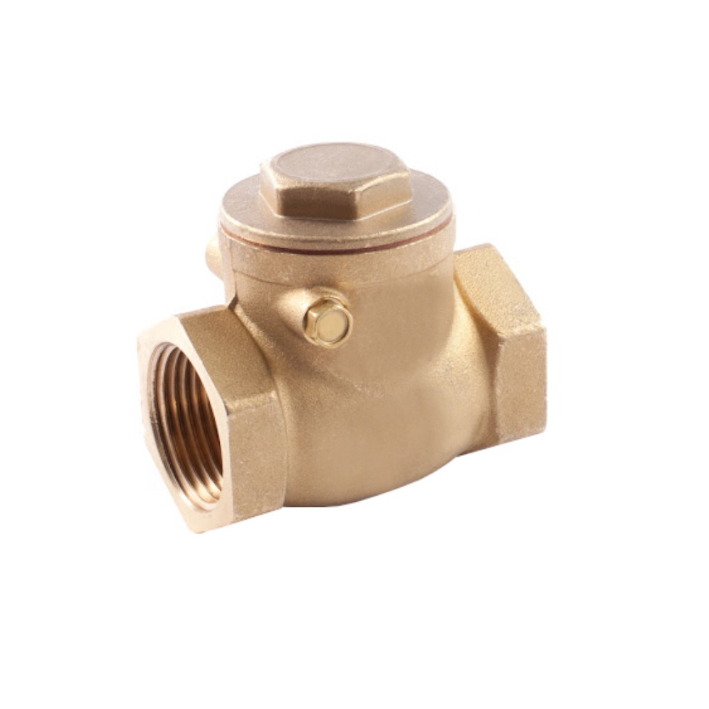 Valvola a clapet femmina femmina in ottone 3/4"