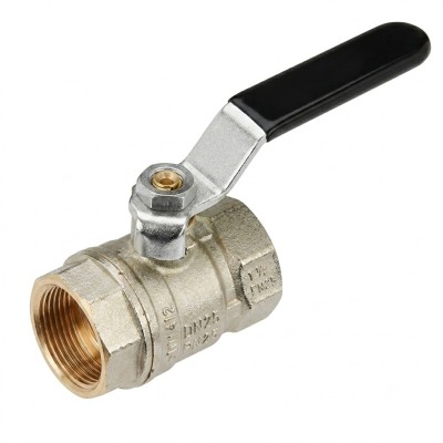 Valvola arresto a sfera con leva femmina femmina 1/2"