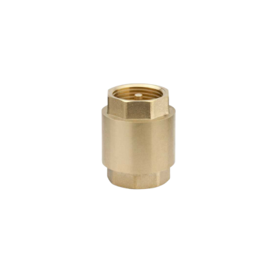 Valvola di ritegno europa femmina ottone giallo 3"