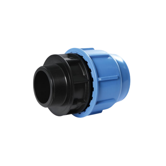 Raccordo maschio niples per polietilene in serie Blue Seal 1/2"xø20