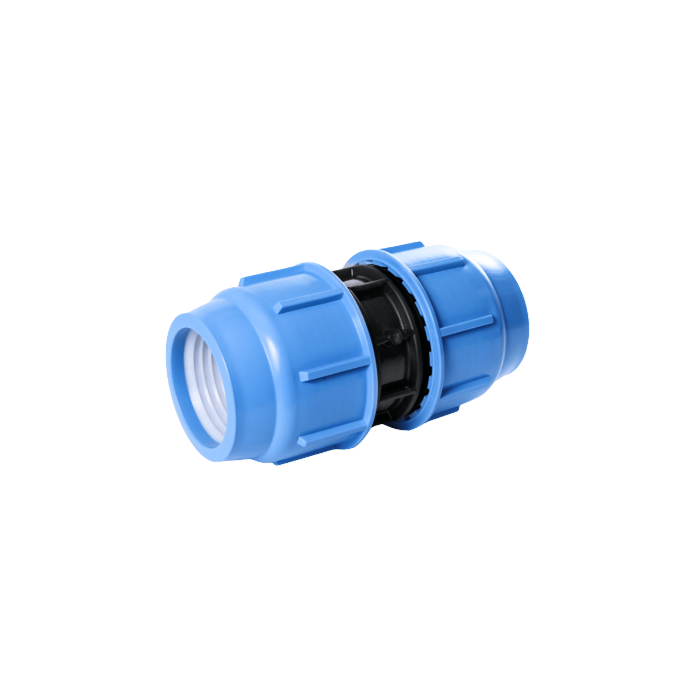 Raccordo femmina femmina manicotto per polietilene in serie Blue Seal ø40