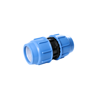 Raccordo femmina femmina manicotto per polietilene in serie Blue Seal ø63