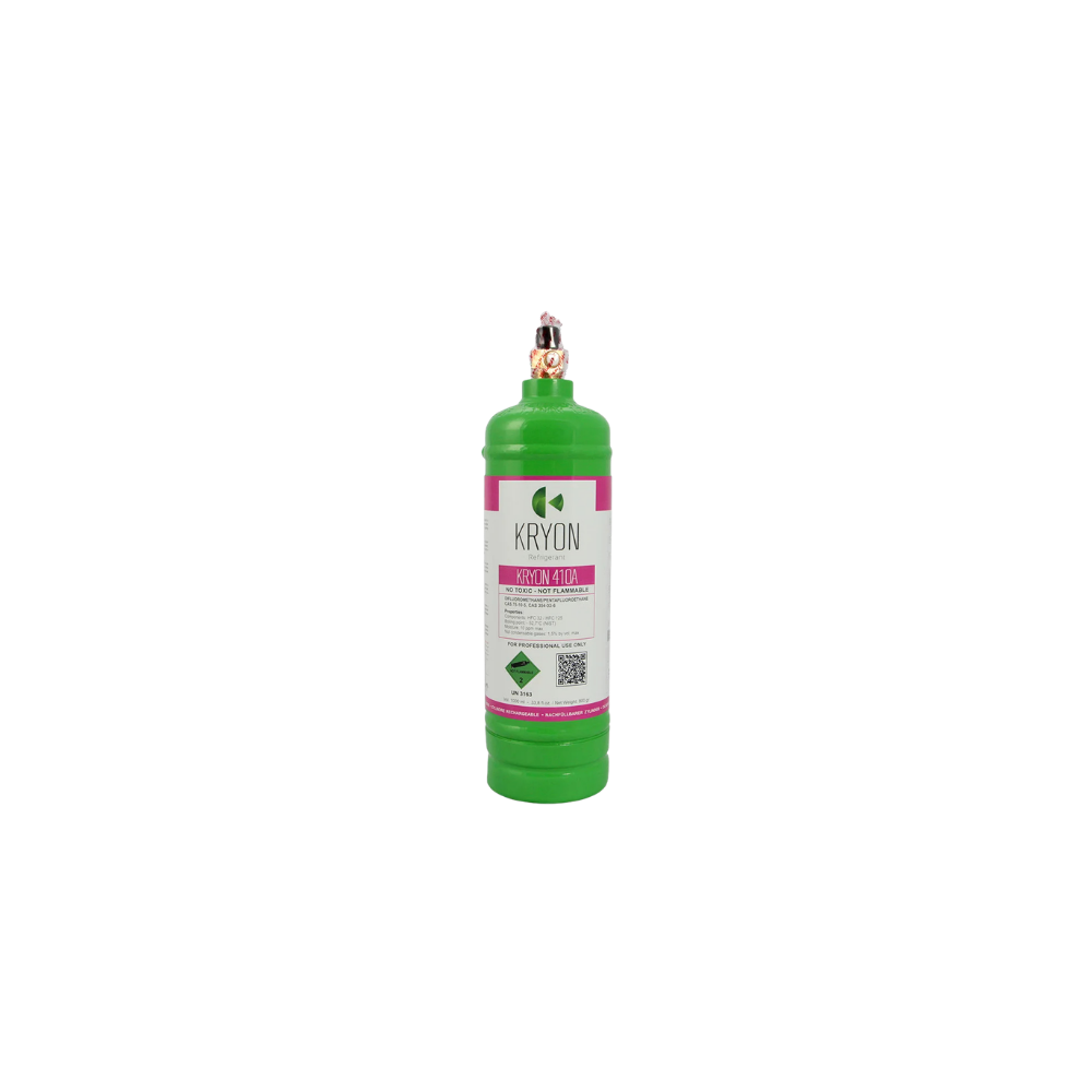 BOMBOLA GAS REFRIGERANTE R410A DA 1 L - 0,8 KG (UN1078 GAS REFRIGERANTE N.A.S. ).
