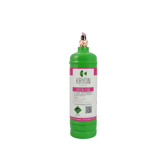 BOMBOLA GAS REFRIGERANTE R410A DA 1 L - 0,8 KG (UN1078 GAS REFRIGERANTE N.A.S. ).