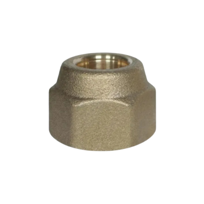 Dado ridotto in ottone per condiziomento 3/8"x1/2"