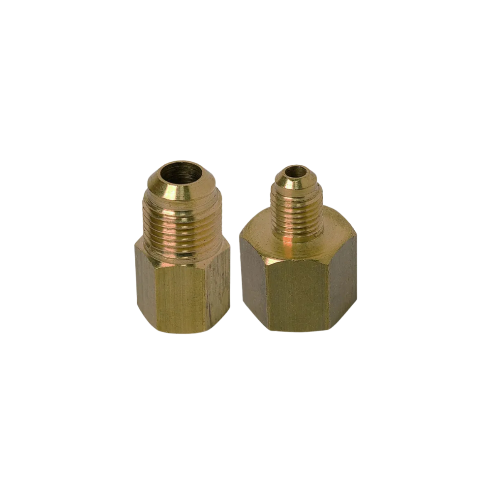 Riduzione in ottone per condizionamento M5/16xF1/4"