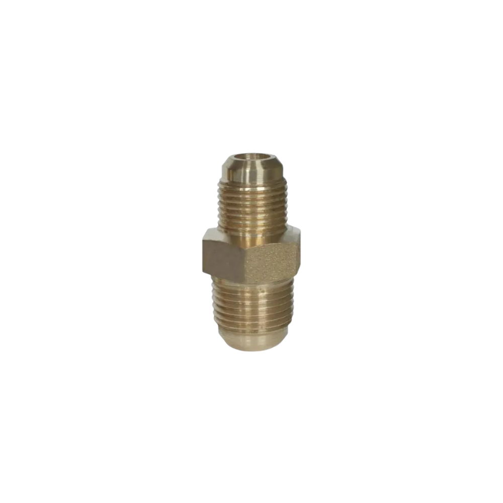 Raccordo diritto giunto ridotto in ottone per condizionamento 1/4"x5/16"