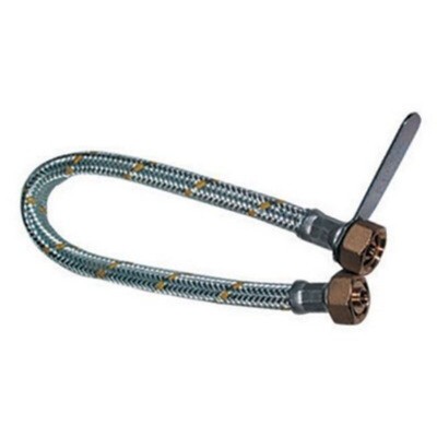 FLESSIBILE GAS TRECCIATO ZN DA CM 50 FF 1/2