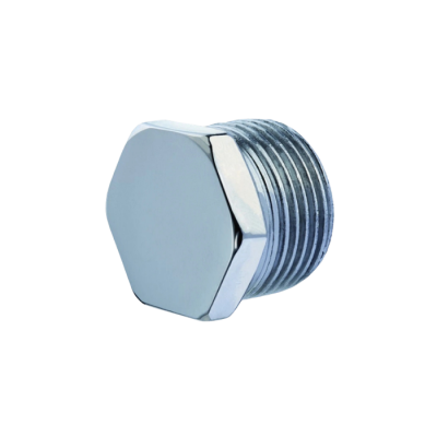 Tappo maschio in acciaio zincato 1/2"