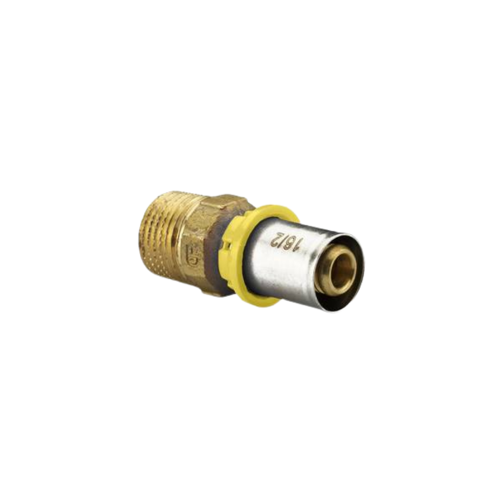 Raccordo diritto niples per gas a Pinzare 3/4"xø20