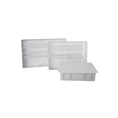 Cassetta per collettore monoblocco montata MM 620x240x80