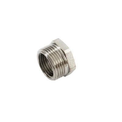 Riduzione esagonale MF in ottone cromato 3/4"x1/2"