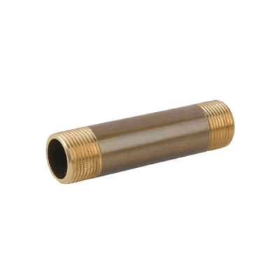 Tronchetto in ottone giallo da 1/2" lunghezza MM 150