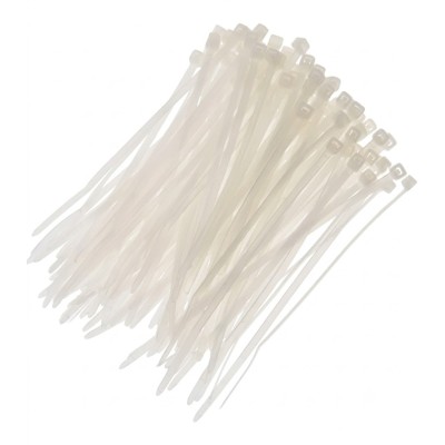 FASCETTA NYLON BIANCA 48 X 290(Confezione da pz 100)