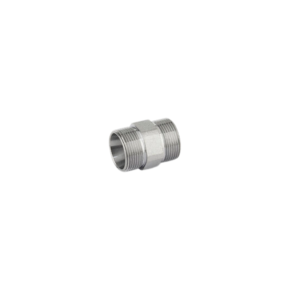 Raccordo diritto niples maschio M24x19 1/2"