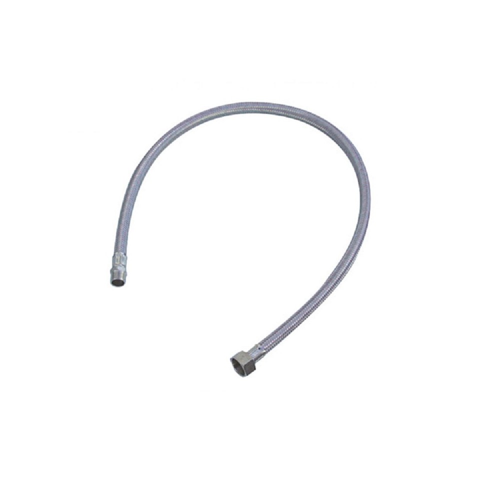 FLESSIBILE INOX DN. 10 DA CM 70 M 1/2  F 3/4" (PER ALIMENTATORE ARIA);