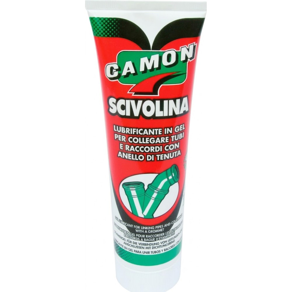 GRASSO SCIVOLANTE SCIVOLINA PER TUBI E RACCORDI IN PVC E PP CAMON