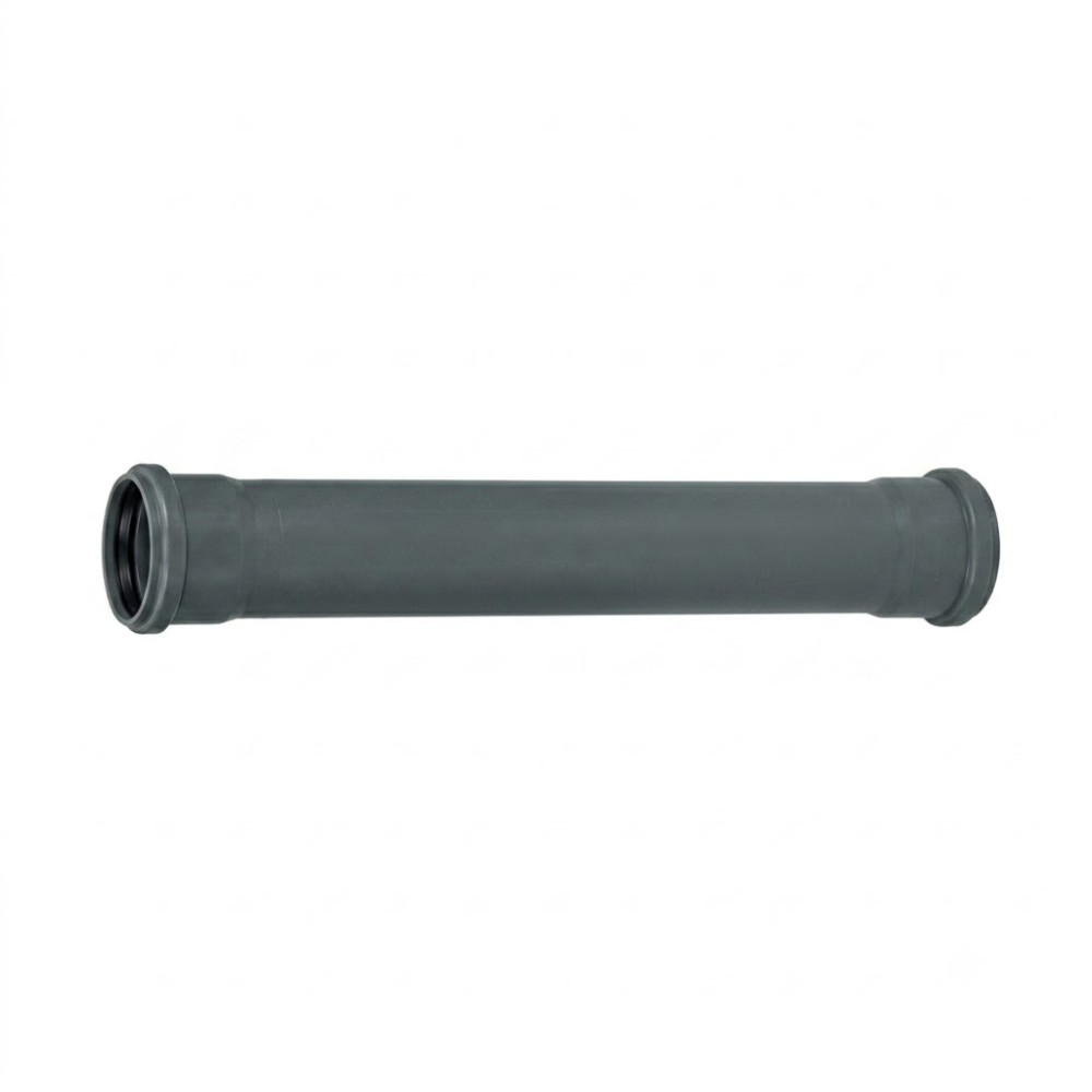 Tubo a 2 bicchieri in pp ad innesto con guarnizione ø50 MT 3