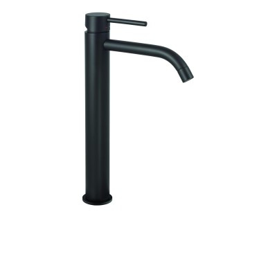 MISCELATORE LAVABO CORPO ALTO DELFI NERO