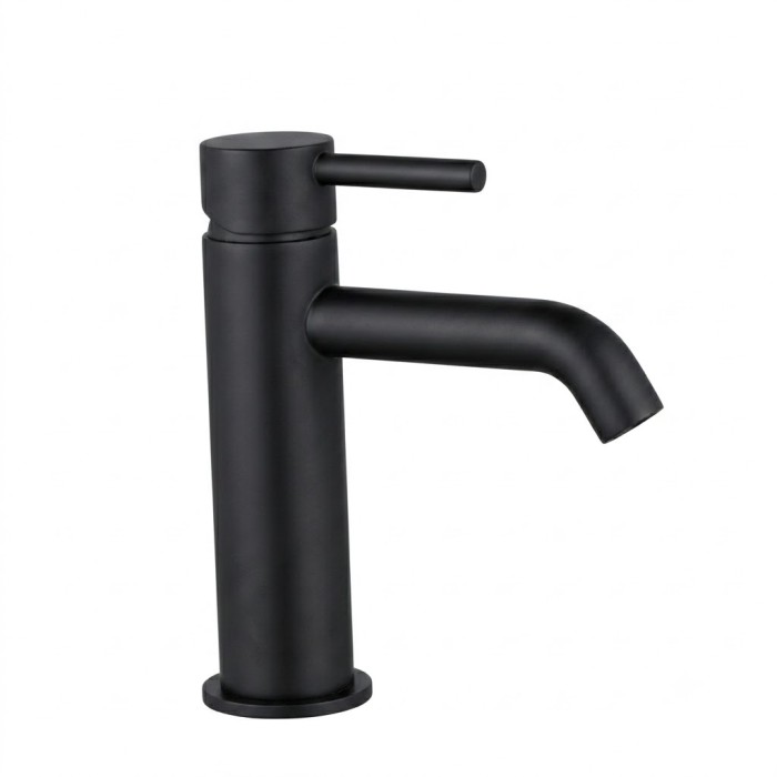 MISCELATORE LAVABO DELFI NERO
