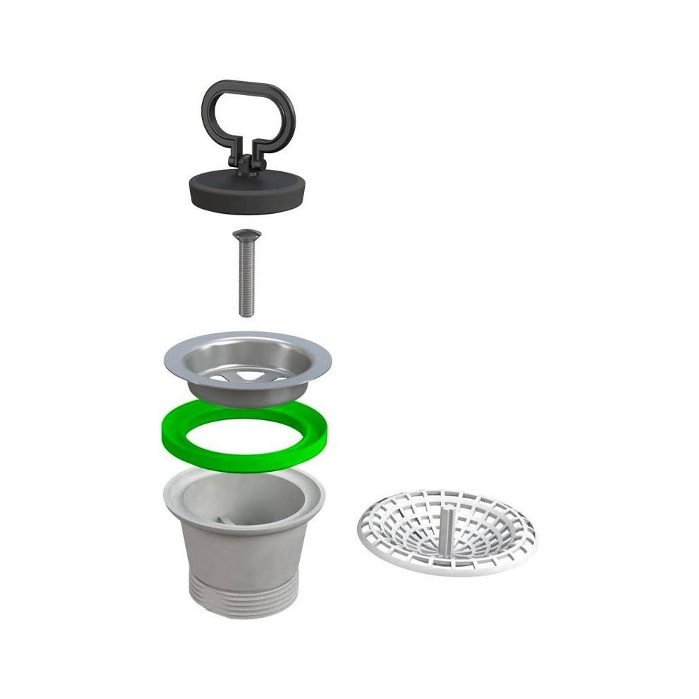 PILETTA 1"1/2 PVC
