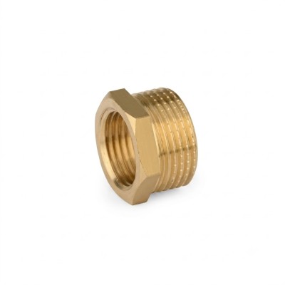 Riduzione maschio femmina DA 1" A ottone giallo 1/2"