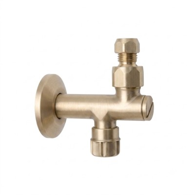 Rubinetto sottolavello con filtro e snodo Ø 10 mm Bronzato