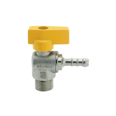 Rubinetto a sfera angolo Maschio 1/2" gas gpl 8x5