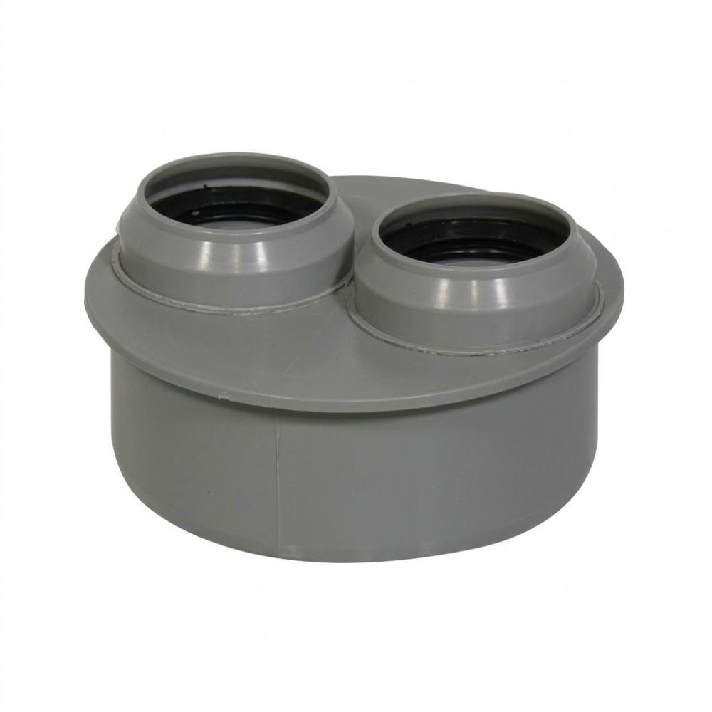 TAMPONE RIDOTTO Ø 110/40/40 PVC INNESTO