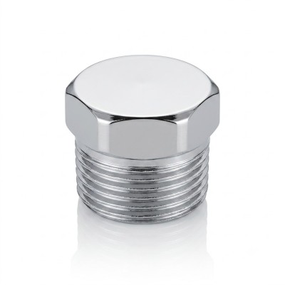 TAPPO M 1/2 ACCIAIO CROMATO