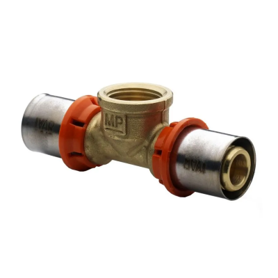 TEE F 1/2 X 16 A Pinzare acqua