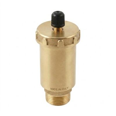 Valvola diritta sfogo aria automatica attacco 3/8"