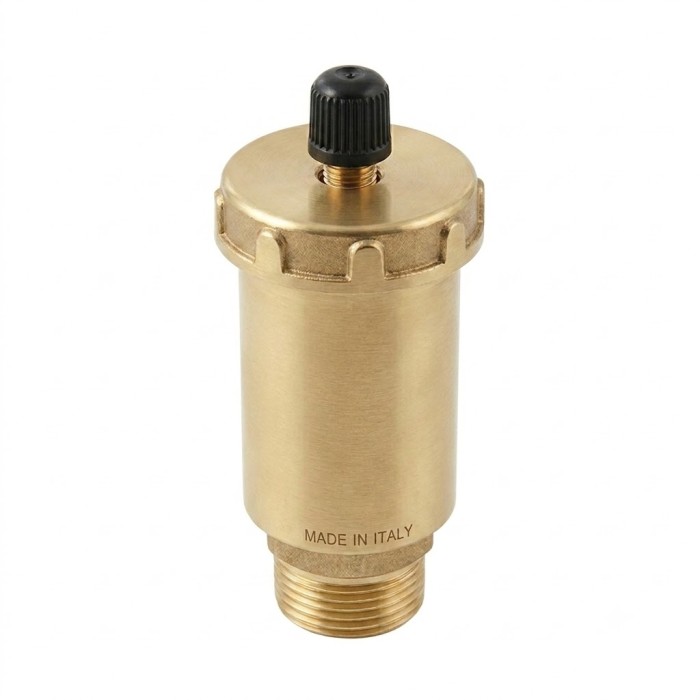 Valvola diritta sfogo aria automatica attacco 3/8"
