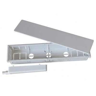 VASCHETTA PREDISPOSIZIONE PER CONDIZIONAMENTO 1 USCITA 45X10X7 CM 2P