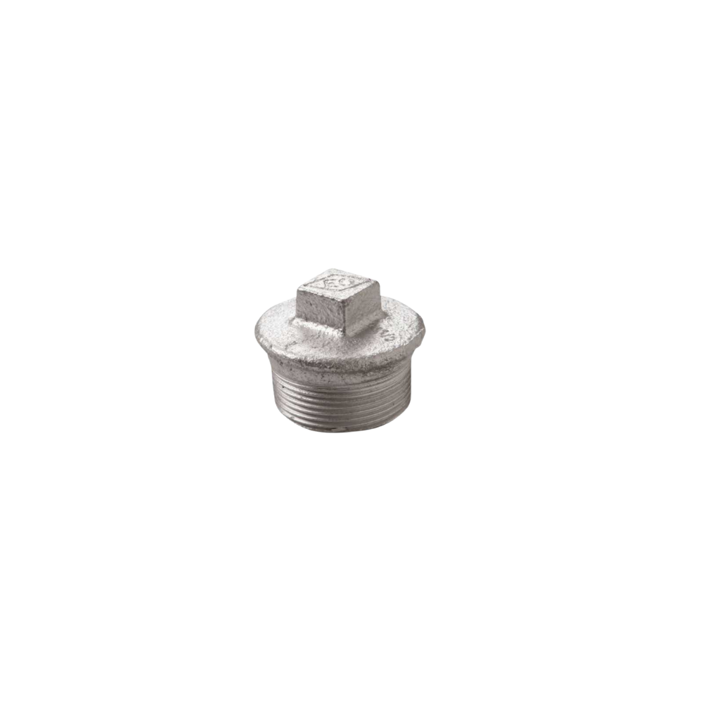 Tappo maschio zincato 2"
