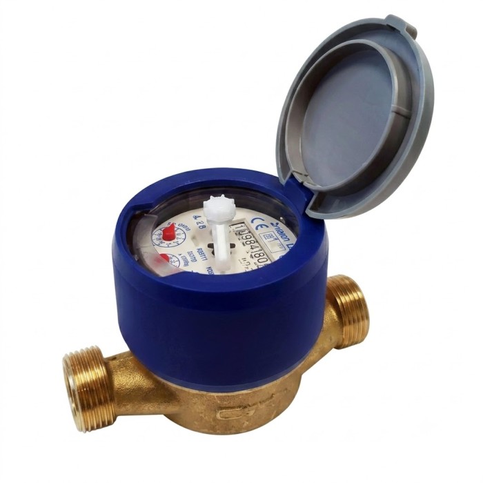 CONTATORE DA 1/2" QUADRANTE ASCIUTTO