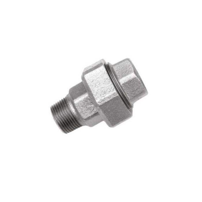 Bocchettone diritto maschio femmina Zincato 3/4"