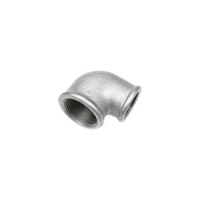 Raccordo curvo gomito femmina femmina ridotto zincato 1"1/4x1"