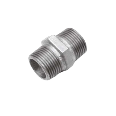 Raccordo diritto maschio niples zincato 1/2"